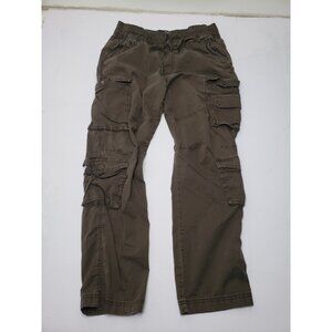 Hollister Slim Straight Epic Flex Unisex Y2K 90s Brown Utility Cargo Pants XL